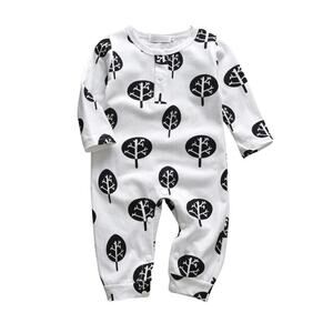 New Fall leaves long romper sleeper  boy girl 0-3 months
